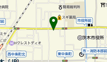 シルバーショップ クローバーの地図画像