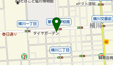 そば処ほそ川の地図画像