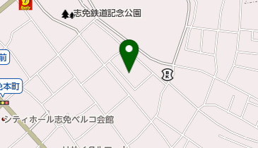 プチカフェふうかの地図画像