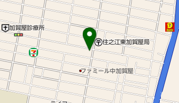 フラミンゴカフェの地図画像