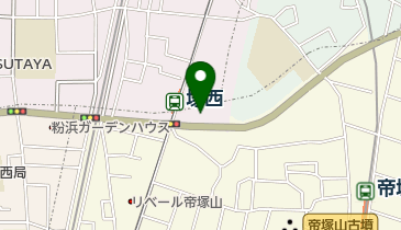 帝塚山 焼肉 匠の地図画像