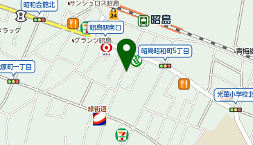 ワエン13食堂の地図画像