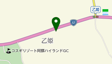 あか牛丼いわさきの地図画像