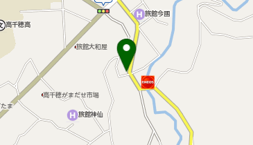 ラーメン居酒屋十八番の地図画像