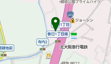 魚食処 一豊 服部緑地店の地図画像