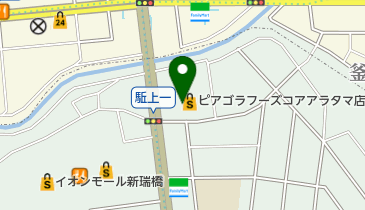 太閤堂 アラタマ店の地図画像