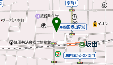 カフェ 栞の地図画像