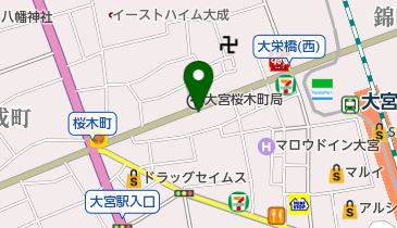 鉄板焼 まさきの地図画像