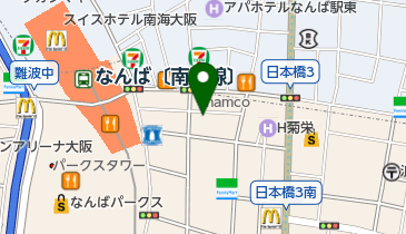 き田たけうどんの地図画像