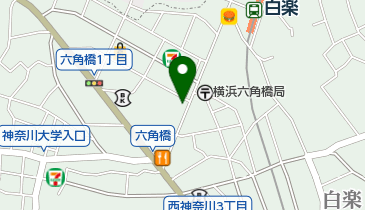 隠れ家もんじゃの地図画像