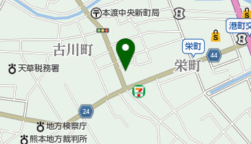 天草ハイボール ダイダイの地図画像