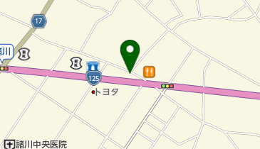 中田屋の地図画像