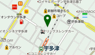 ヘルメス 宇多津店の地図画像