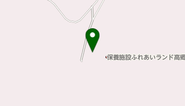 ふれあいランド高郷の地図画像