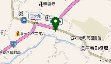 松葉屋パン店の地図画像