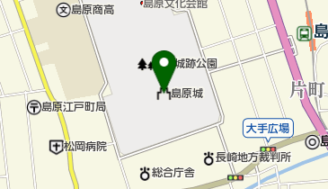 島原城売店の地図画像