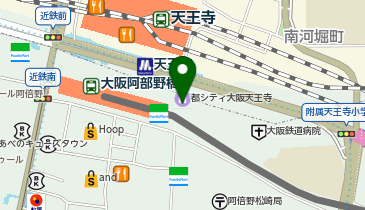 ロビーラウンジの地図画像