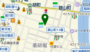 深夜的中華食堂の地図画像