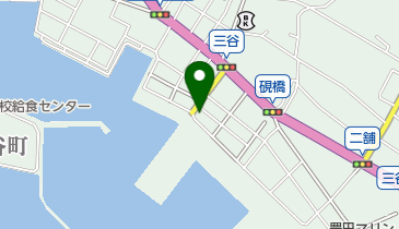 港町食堂の地図画像