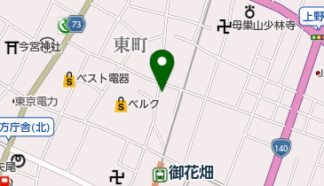 小料理磯の地図画像