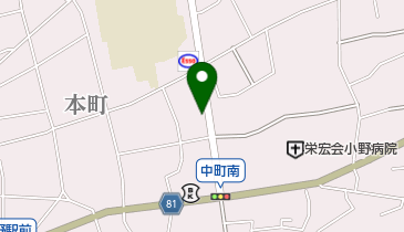 なずな食堂の地図画像