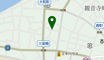 お料理こも田の地図画像