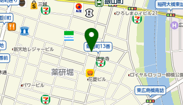 料理屋 本庄の地図画像