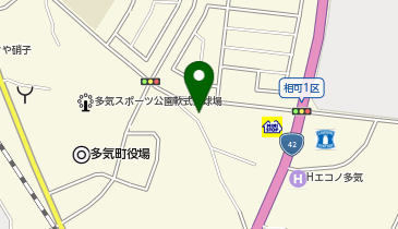 麺処はるはるの地図画像