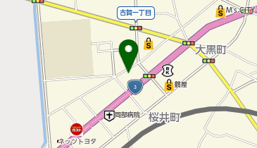 味心松の地図画像