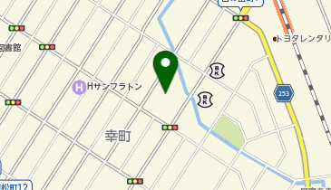 寿司処たかはしの地図画像