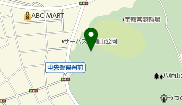 競輪場が見えるレストランの地図画像