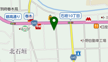 日本料理 天狗童の地図画像