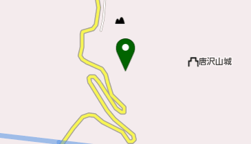 唐澤山荘の地図画像