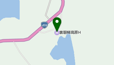 裏磐梯高原ホテル ティーラウンジの地図画像