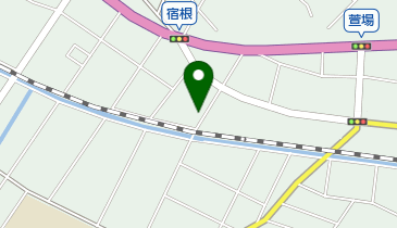 牛たん 牛カツ 旬野菜 山風木の地図画像