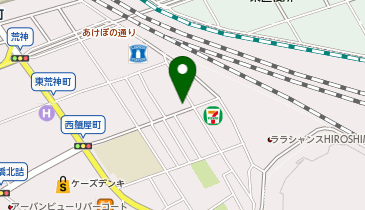 RED HELMETの地図画像