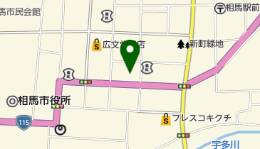 ゆったり庵の地図画像