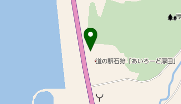 地産地消とみき 厚田店の地図画像
