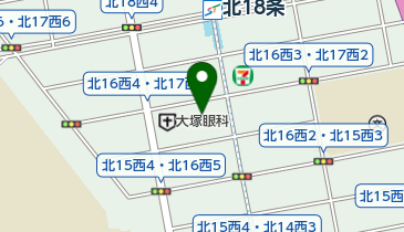 クロック プラス ジー 北18条店の地図画像
