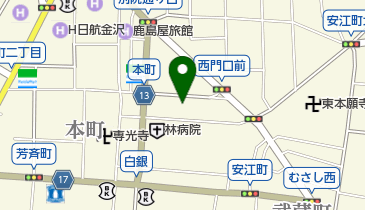 味楽 ゆめりの地図画像