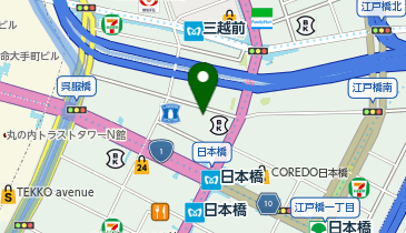Nihonbashi E-Chayaの地図画像