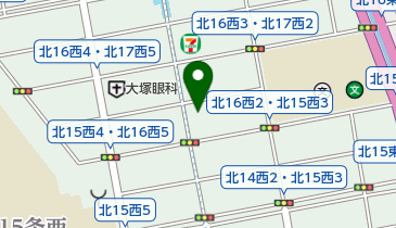 Curry&Cafe SAMA 北大前店の地図画像