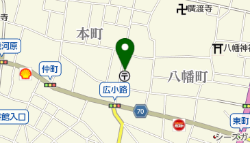 古久やの地図画像