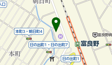 福寿司の地図画像