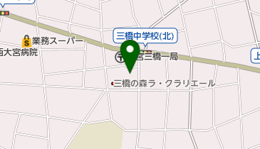 三橋の森 La Clairiere Cafe au Bosquetの地図画像