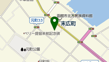 甘味処 生活骨董 函館 きんぎょ茶屋の地図画像