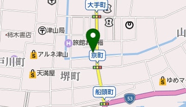 いぶし銀の地図画像