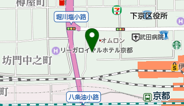 Kurasu Kyotoの地図画像