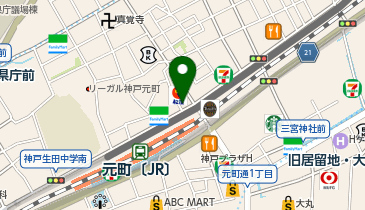 海鮮丼の駅前 元町店の地図画像