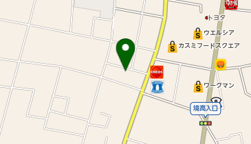 タイ料理 かおりの地図画像